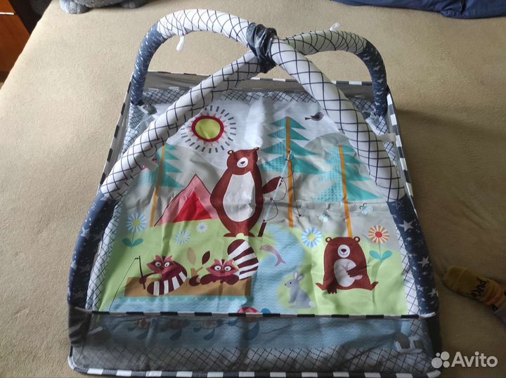 Складной детский коврик