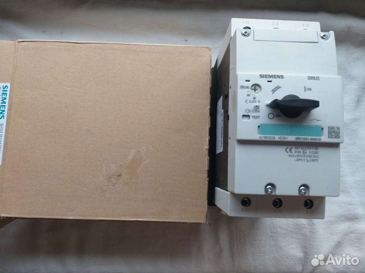 Автомат защиты двигателя siemens /ABB/ schneider