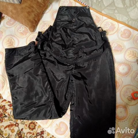 Болоневый полукомбинезон для беременных 46 рр