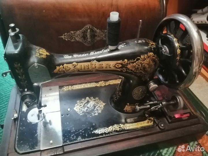 Рабочая швейная машинка Zinger 1886 г