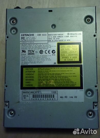 CD привод Hitachi 24X CDR-8335