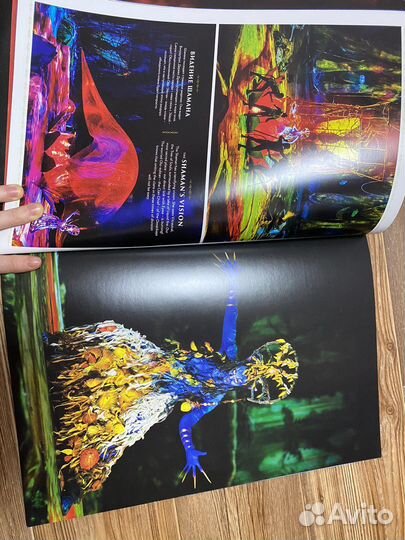 Буклеты от канадского цирка Du soleil дю солей