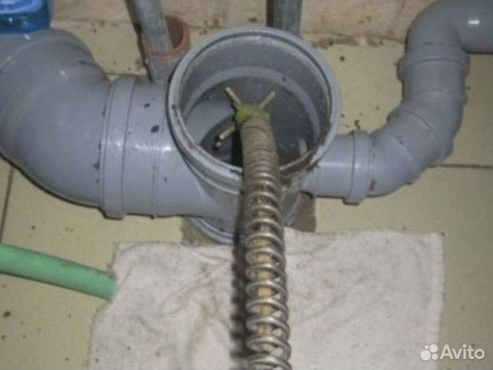 Сантехник устранение засоров канализации скважин