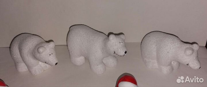 Пингвины и белые мишки