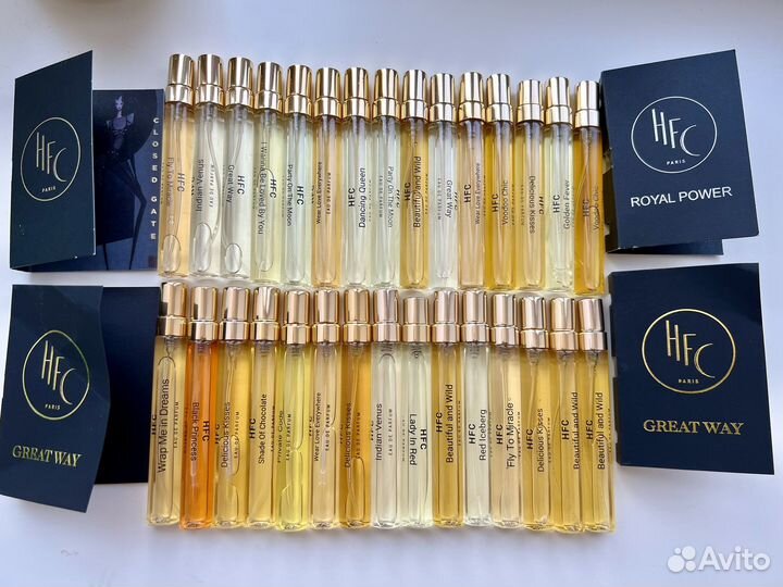 Фирменные миниатюры HFC, kajal, LV