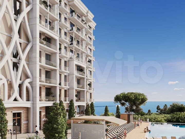 Апартаменты-студия, 104,2 м², 1/8 эт.