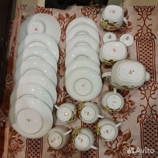 Чайный сервиз лфз СССР бронь