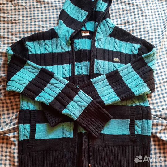 Кофта с капюшоном lacoste