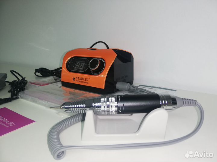 Аппарат для маникюра ZS-717 Nail Drill с фрезами