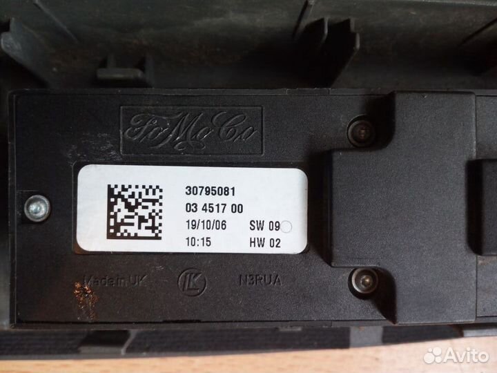 Блок стеклоподъеников Volvo S40