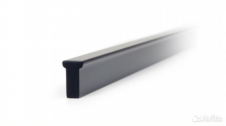 Ручка-скоба 320 мм матовый черный RS066BL.4/320 Бо