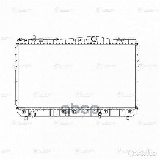 Радиатор охл. для а/м Chevrolet Rezzo (00) 1.6