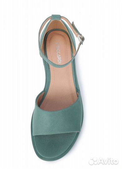 Босоножки женские бирюзовые 38