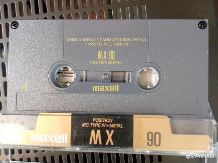 Аудиокассета Maxell метал