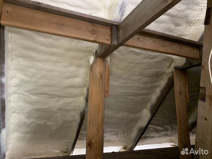 Утепление пенополиуретаном