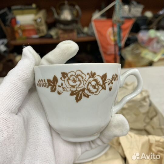 Советский Кофейный Сервиз Кофейная Пара СССР 6Шт