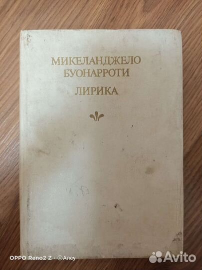 Книга Лирика Микеланджело Буонарроти