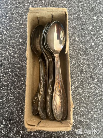 Кофейные ложки мельхиор