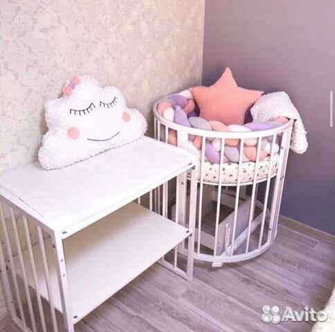 Детская кроватка трансформер 8 в 1