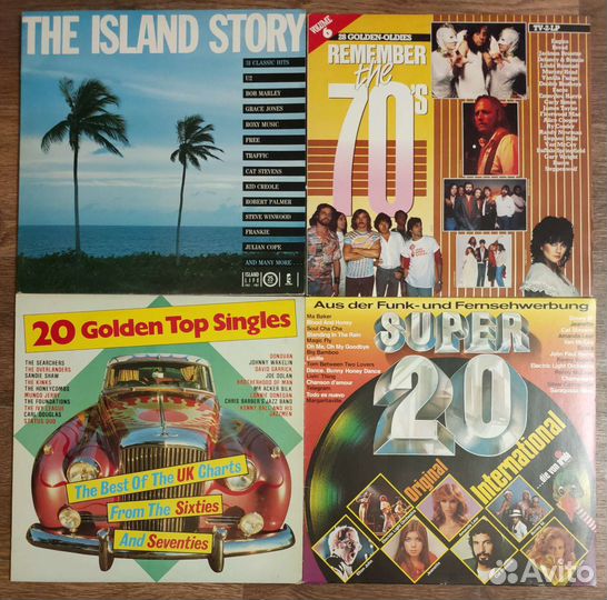 Виниловые пластинки сборники