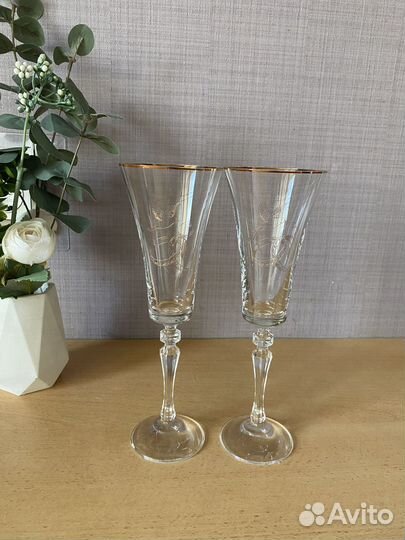 Бокалы на свадьбу