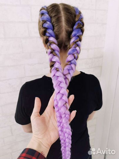 Боксёрские косы с канекалоном