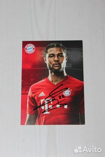 Автографы футболистов Баварии