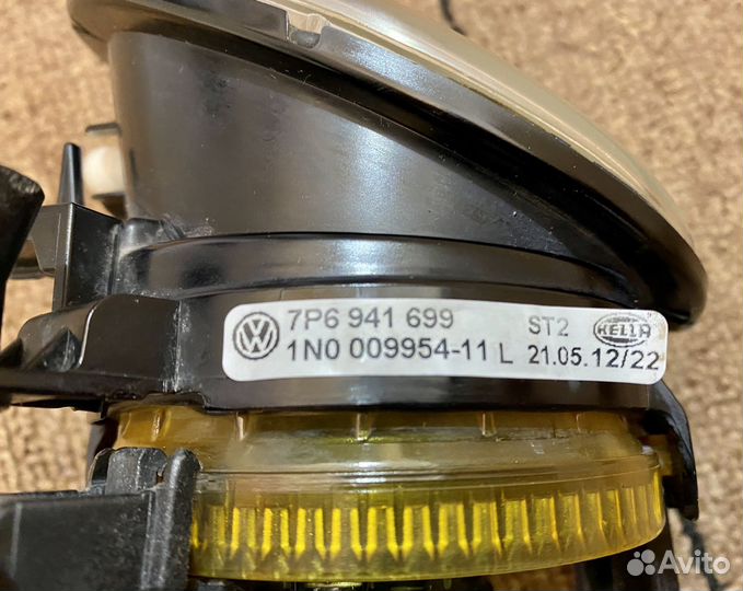 Птф VW Touareg оригинал + лампы