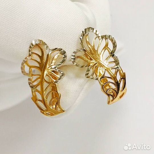 Золотые серьги