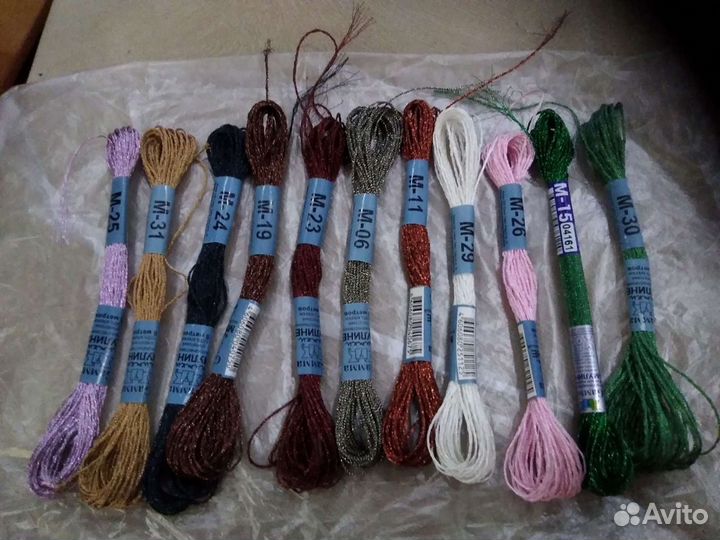 Нитки для вышивания Гамма