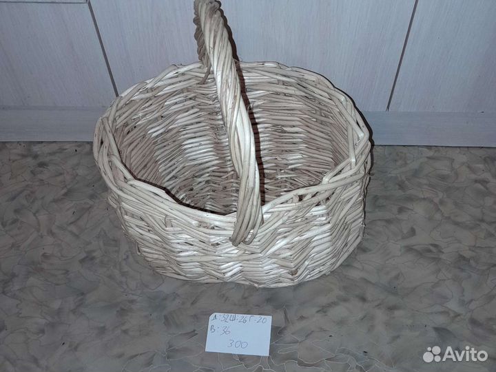 Корзины плетёные