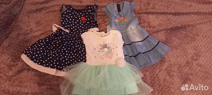 Одежда для девочки пакетом 1-2