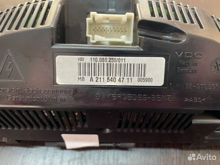 Панель приборов для Mercedes W211