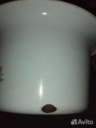 Горшок детский эмалированный СССР