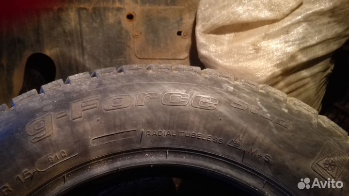 Bfgoodrich G-Force Stud 195/65 R15