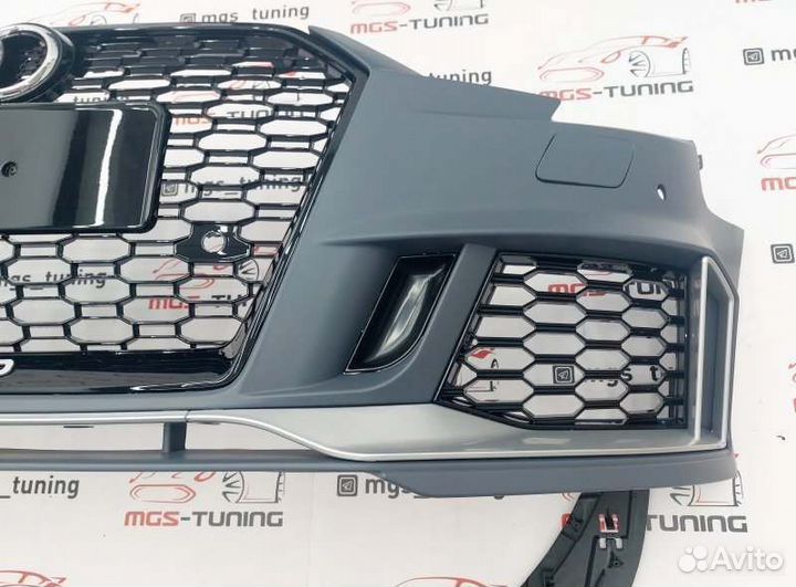 Бампер RS3 Ауди A3 Хэтчбек 16-20 8V рест Audi A3