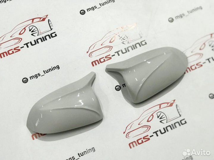 Крышки зеркал X6M F96 на X6 G06 Белые