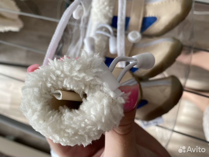 Ботинки зимние для собак