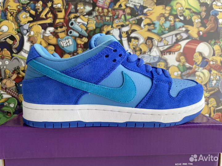 Nike sb dunk low blue raspberry