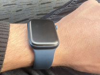 Часы apple watch blue 7 45 mm акб 100