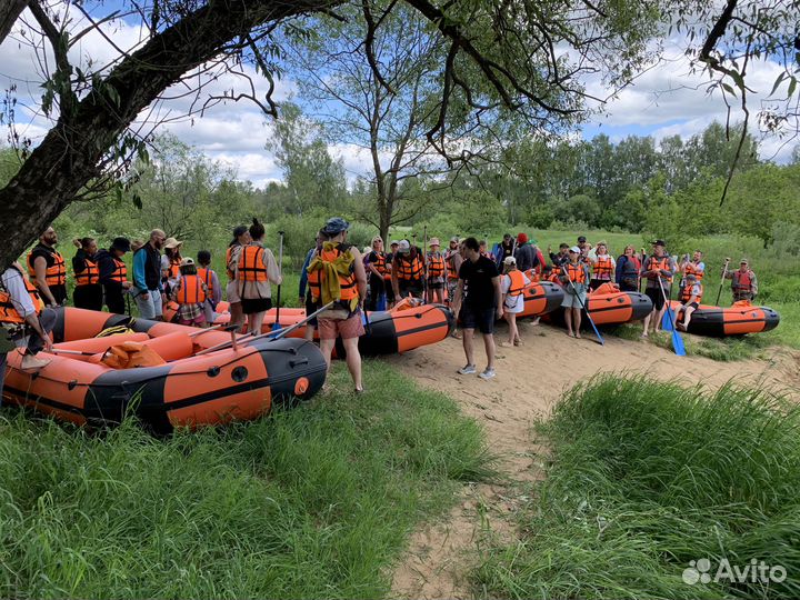 Сплавы на байдарках и рафтах