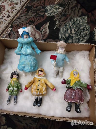 Ёлочные игрушки ручной работы