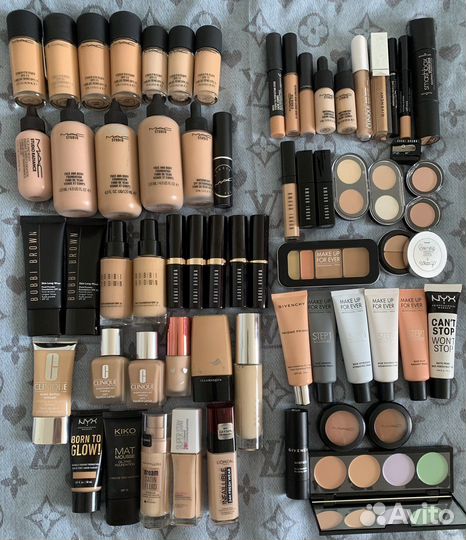 Тональная основа, консиллер, база под макияж