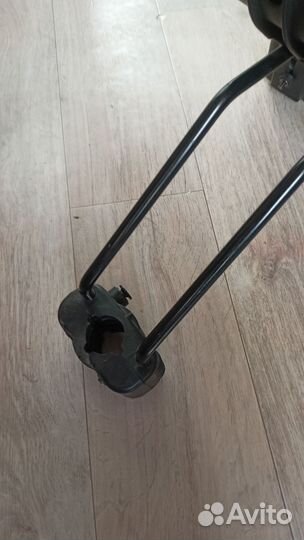 Детское кресло на велосипед переднее