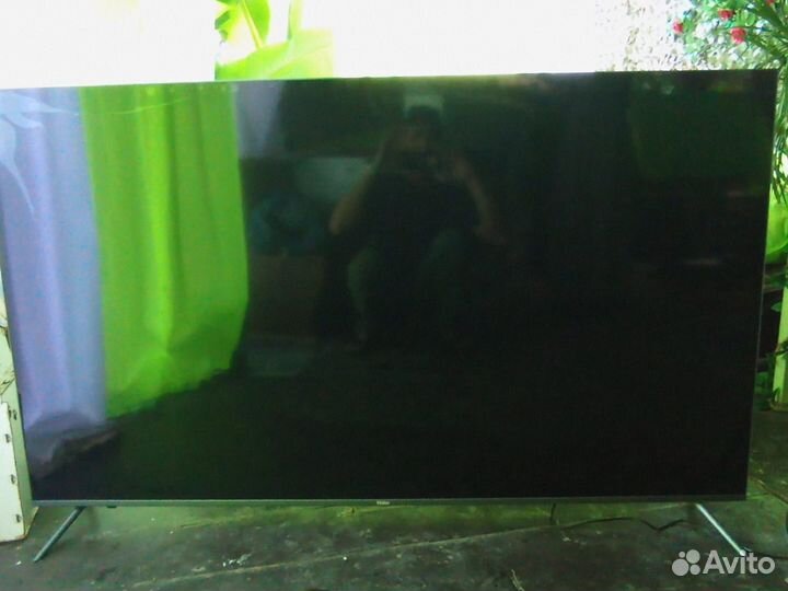 Телевизор SMART tv на запчасти 75 диогональ