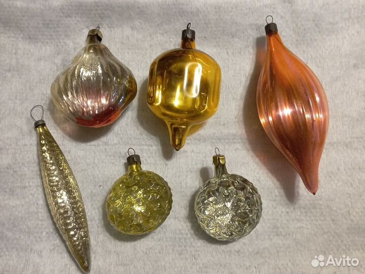 Елочные игрушки СССР