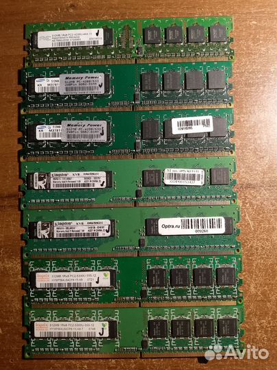 Оперативная память ddr2 512mb