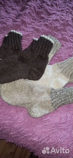 Шерстяные носки