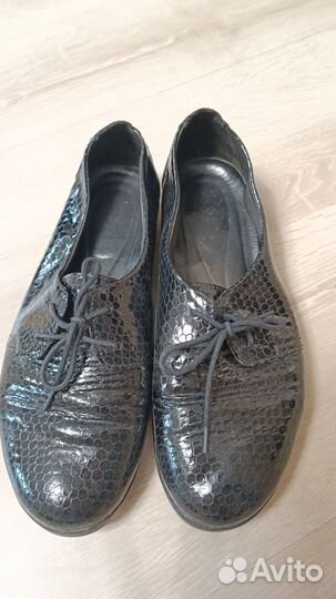 Туфли оксфорды женские 40 р, нат.кожа
