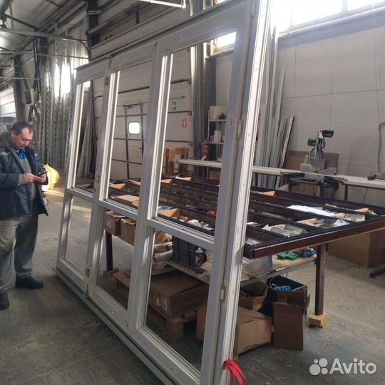 Ремонт окон, замена стеклопакетов, новые окна